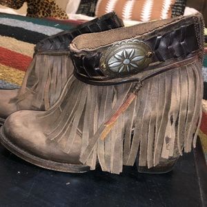 Steve Madden Freebird Fringe Bootie
